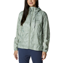 Columbia Women's Flash Challenger Novelty Windbreaker Jacket - Safari Typhoon Blooms Print