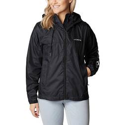 Columbia Women's Flash Challenger Novelty Windbreaker Jacket - Black