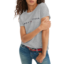 Tommy Hilfiger Essential Logo T-Shirt - Grey Heather