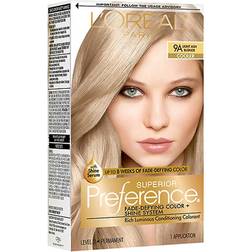 L'Oréal Paris L'oral Superior Preference Fade-Defying Color/shine In 9A Light Ash Blonde No Color