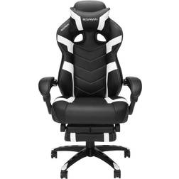 RESPAWN 110 Pro Racing Style Gaming Chair - Black/White