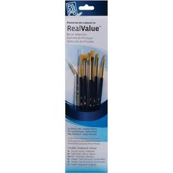 Princeton Crafts & Sewing Real Value Series Blue Handled Brush Sets 9133