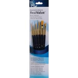 Princeton Crafts & Sewing Real Value Series Blue Handled Brush Sets 9132