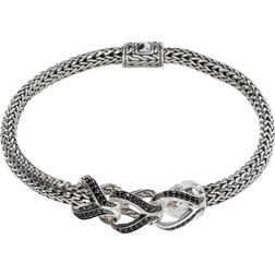 John Hardy Classic Chain Asli Bracelet - Silver/Black