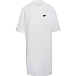 Adidas Women's Adicolor Classics Big Trefoil Tee Dress - White