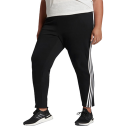 Adidas Women's Sportswear Future Icons 3- Stripes Skinny Pants Plus Size - Black