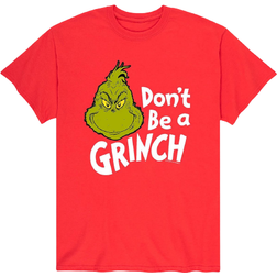 Airwaves Dr. Seuss The Grinch Don't Be a Grinch T-shirt - Red
