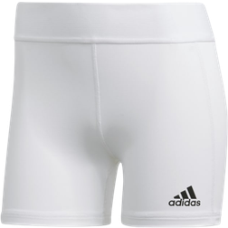 Adidas Techfit Volleyball Shorts Women - White/Black