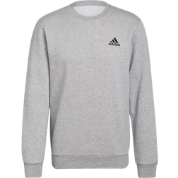 New Balance Essentials Fleece Sweatshirt - Medium Grey Heather/Black