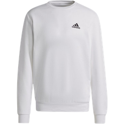 New Balance Essentials Fleece Sweatshirt - White/Black