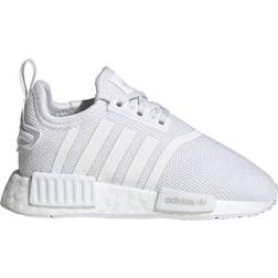 Adidas Kid's NMD_R1 Refined - Cloud White/Cloud White/Grey One