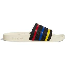 Adidas Adilette - Core Black/Off White/Team Power Red