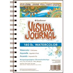 Strathmore Watercolor Visual Journal 140 lb, 8" x 5-1/2"
