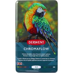 Derwent Chromaflow Pencils Tin 12