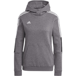 Adidas Tiro 21 Sweat Hoodie Women - Grey Four Mel/Sld