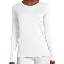 Hanes Sport Cool Dri Performance Long-Sleeve T-shirt Women - White