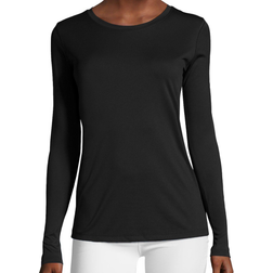 Hanes Sport Cool Dri Performance Long-Sleeve T-shirt Women - Black