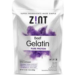Zint Gelatin Thickening Protien Powder 1 Pound