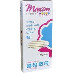 Maxim Hygiene Organic Cotton Swabs 200 count