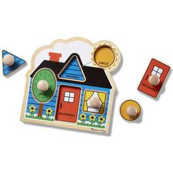 Melissa & Doug First Shapes Jumbo 5 Pieces