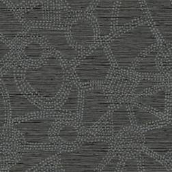 RoomMates RMK12234PL Amhara Peel & Stick Wallpaper, Black & Grey
