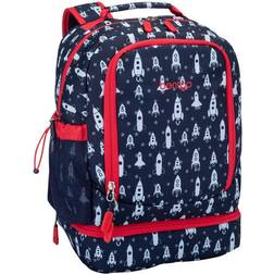 Bentgo Kids Prints 2-in-1 Backpack - Space Rockets