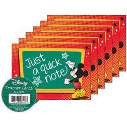 EK Eureka (6 pk) mickey teacher cards