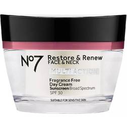 No7 Restore & Renew Face & Neck Multi Action Day Cream SPF30 1.7fl oz