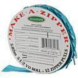 Make-A-Zipper Kit 5-1/2yd Turquoise Turquoise