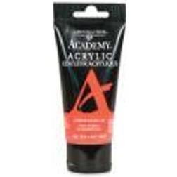 Grumbacher Academy Acrylic Paint, 75ml Tube, Cadmium Red