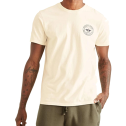 Dockers Slim Fit Logo T-shirt - Egret/White