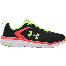 Under Armour Girl's Assert 9 GS - Black/Penta Pink