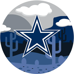 Fan Creations Dallas Cowboys Landscape Circle Sign Board