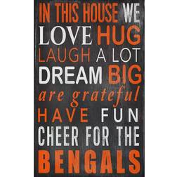 Fan Creations Cincinnati Bengals House Sign