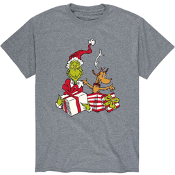 Airwaves Dr. Seuss The Grinch Max Grinch T-shirt - Gray