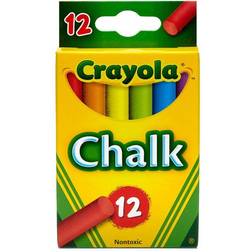 Crayola Multi Colored Children's Chalk 12-pack