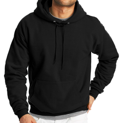 Hanes EcoSmart Unisex Pullover Hoodie - Black