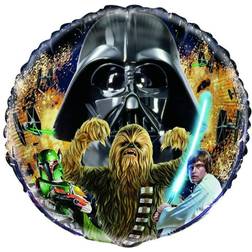 Unique Star Wars Classic Round Foil Balloon 18 Inch