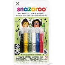 Snazaroo Face Painting Stick Set, 6-Colors, Basics