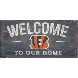 Fan Creations Cincinnati Bengals Welcome To Our Home Sign