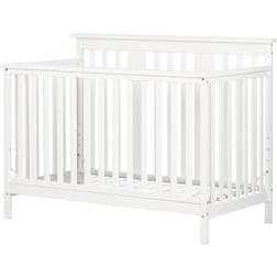 DaVinci Baby Little Smileys Modern Baby Crib Adjustable Height Mattress with Toddler Rail