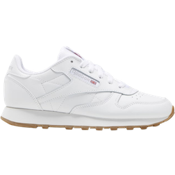 Reebok Boy's Classic Leather - Ftwr White/Ftwr White/Reebok Rubber Gum