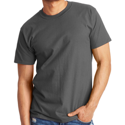 Hanes Beefy-T Crewneck Short-Sleeve T-shirt Unisex - Smoke Grey