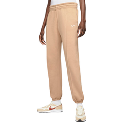 Nike Women's Trend Essential Fleece Pants - Hemp/White