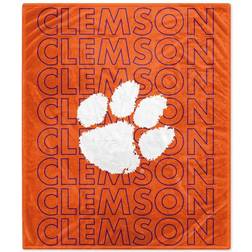 Pegasus Clemson Tigers Echo Plush Blanket