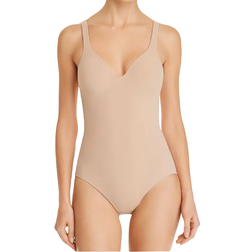 Wacoal Try a Little Slenderness Bodysuit - Toast