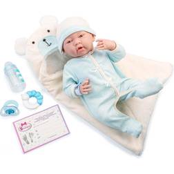 JC Toys Soft Body La Newborn 15.5" Baby Doll