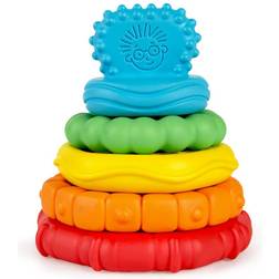 Baby Einstein Stack & Teethe Multi Textured Teether Toy