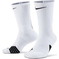 Nike Elite Crew Basketball Socks Unisex- White/Black/Black