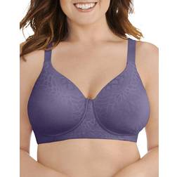 Vanity Fair Beauty Back Full Figure Wirefree Bra - Blue Charoal Lace